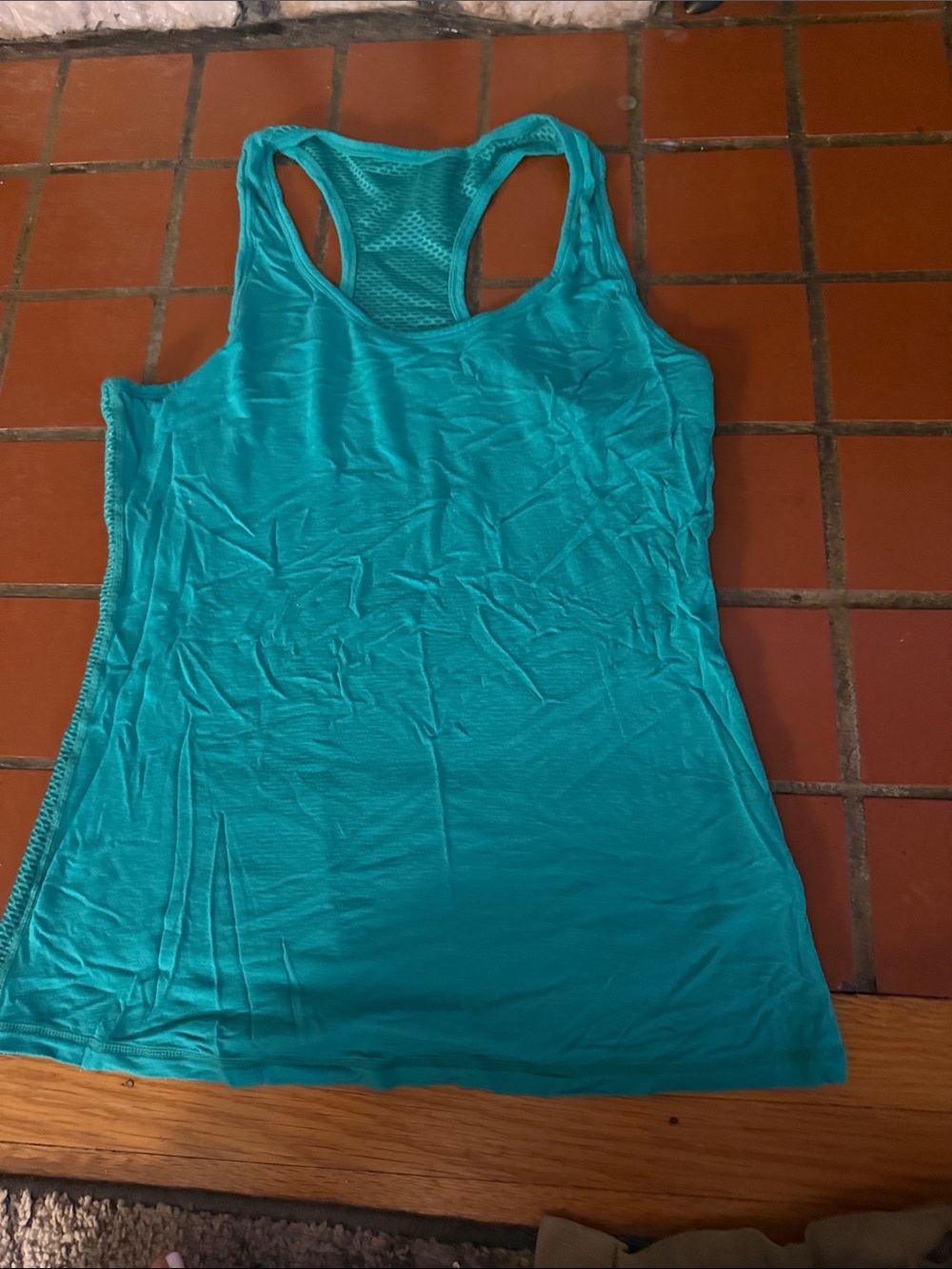 ZYIA Teal Racerback Tank